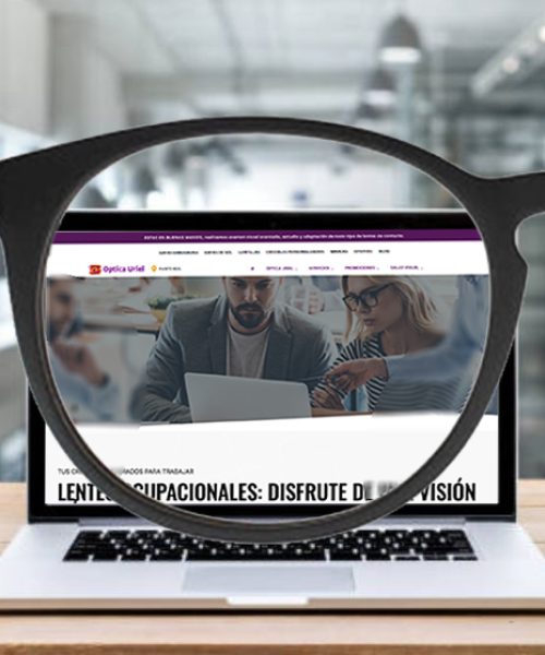 Visión con lentes ocupacionales